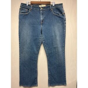 Levi's 515 Bootcut Jeans Womens Blue Denim Stretch Classic Fit 20M Size (40x31)